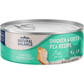 Natural Balance pour Chats Formule « LID » de Poulet & Pois Verts en Conserves