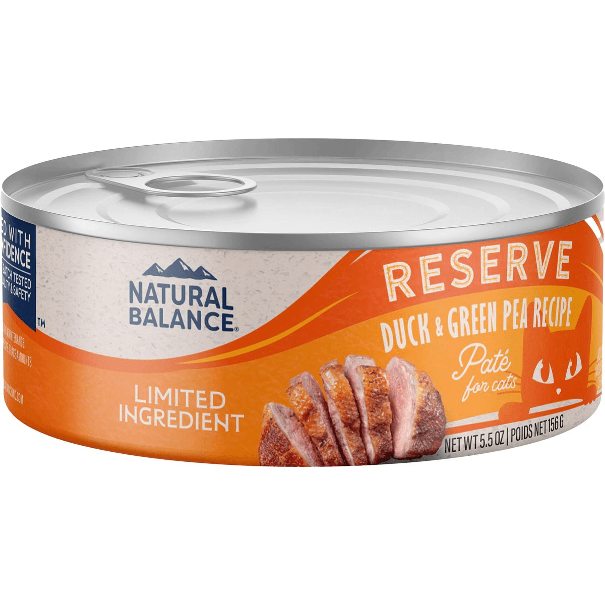 Natural Balance pour Chats Formule « LID » de Canard & Pois Verts en Conserves