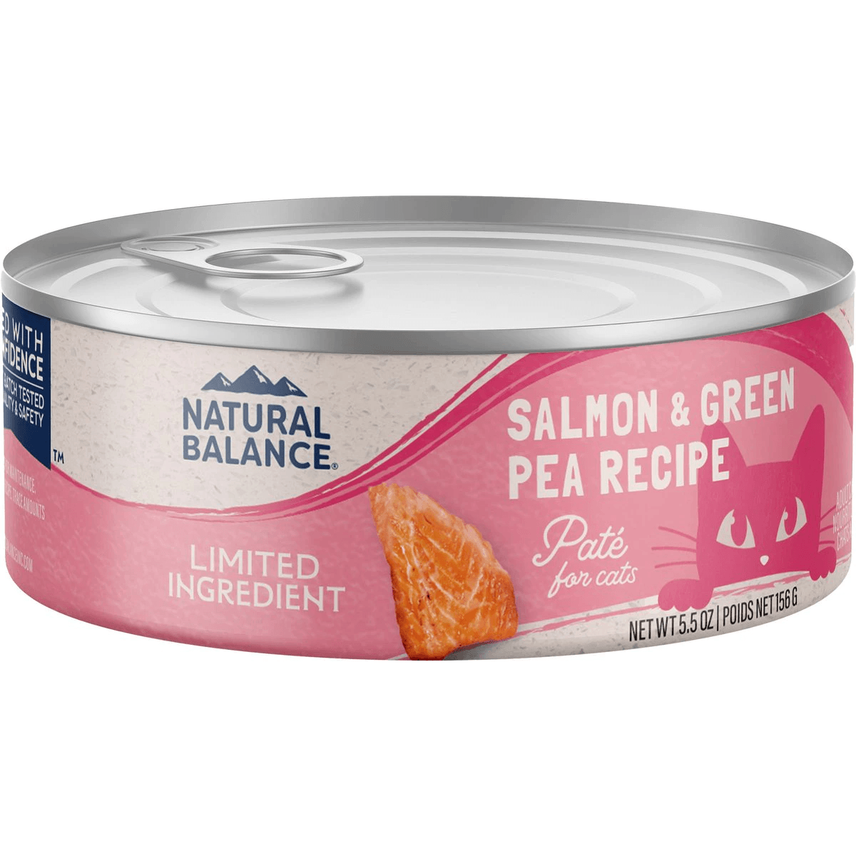 Natural Balance pour Chats Formule « LID » de Saumon & Pois Verts en Conserves