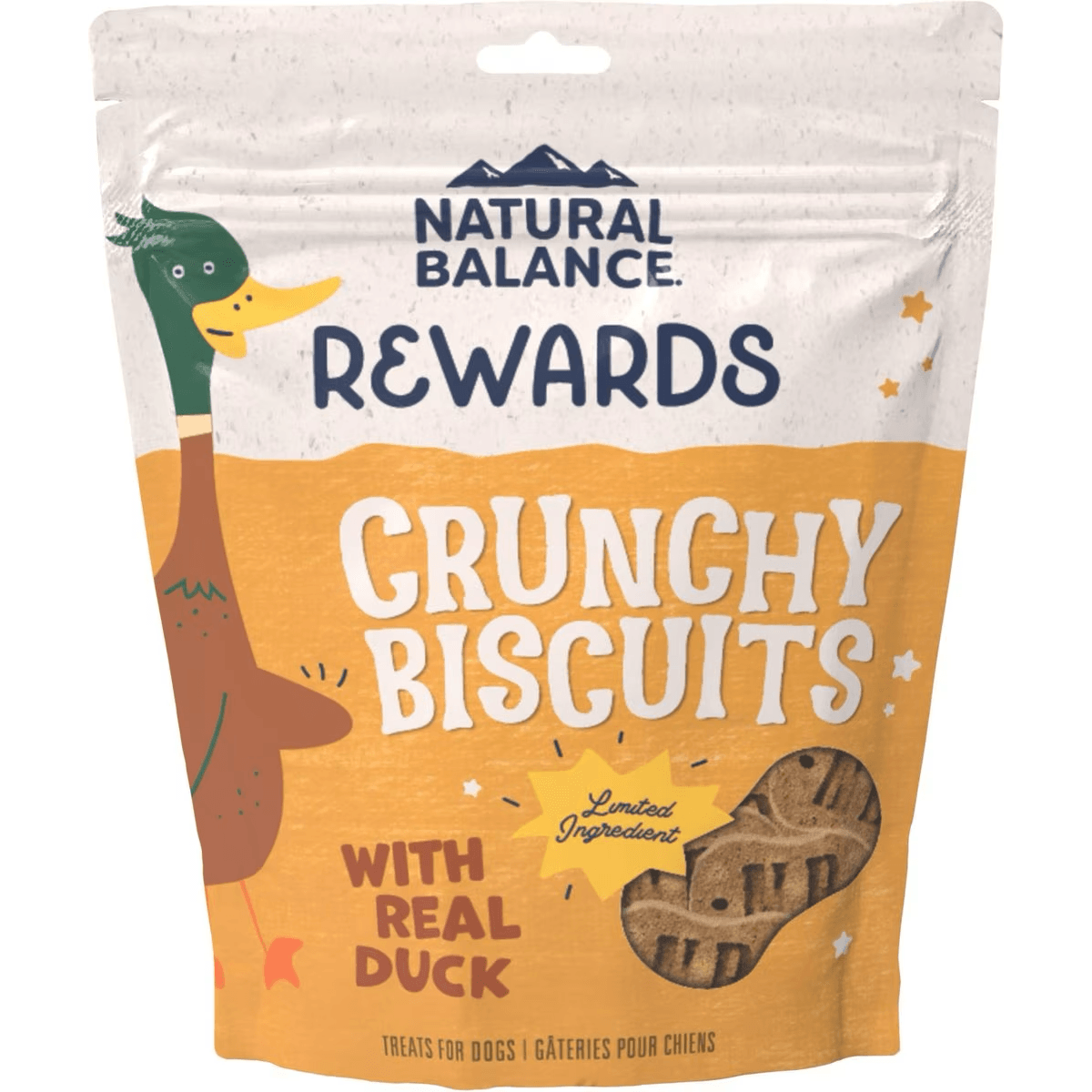 Natural Balance pour Chiens Gâteries Formule « LIT » de Pommes de Terre & Canard