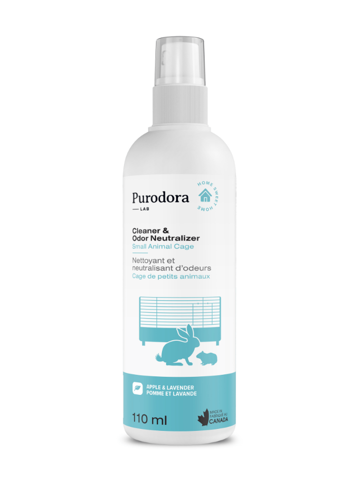 Purodora Lab, Neutralisant D'odeurs Pour Cage À Petits Animaux