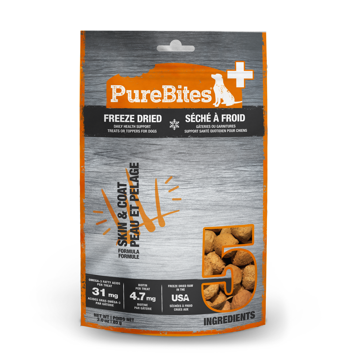 PureBites+ chien peau & pelage