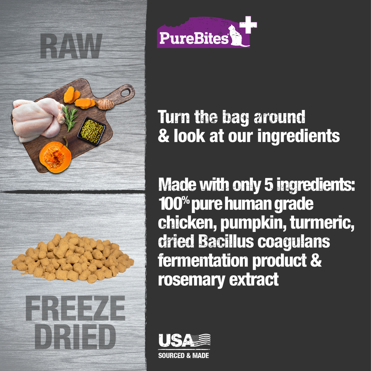 PureBites+ chat intestin & digestion