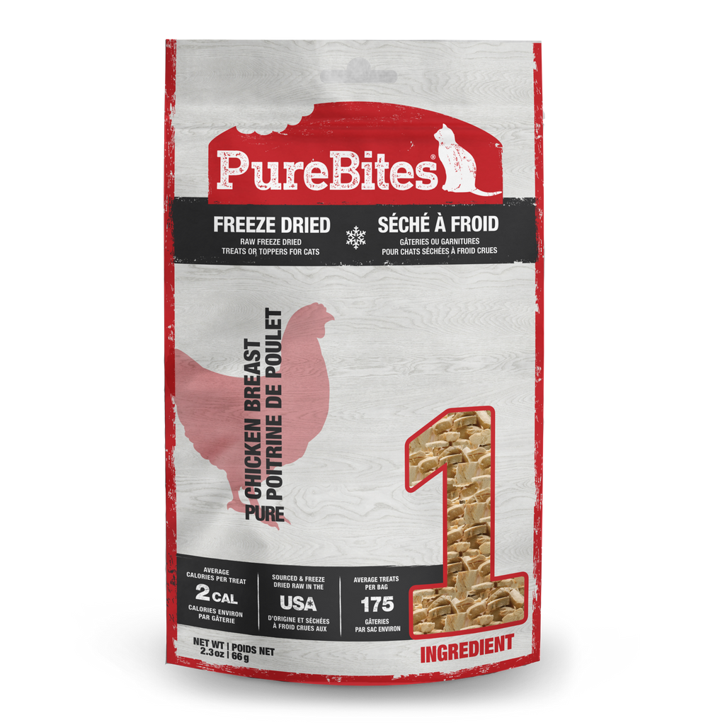 PureBites chat poitrine poulet