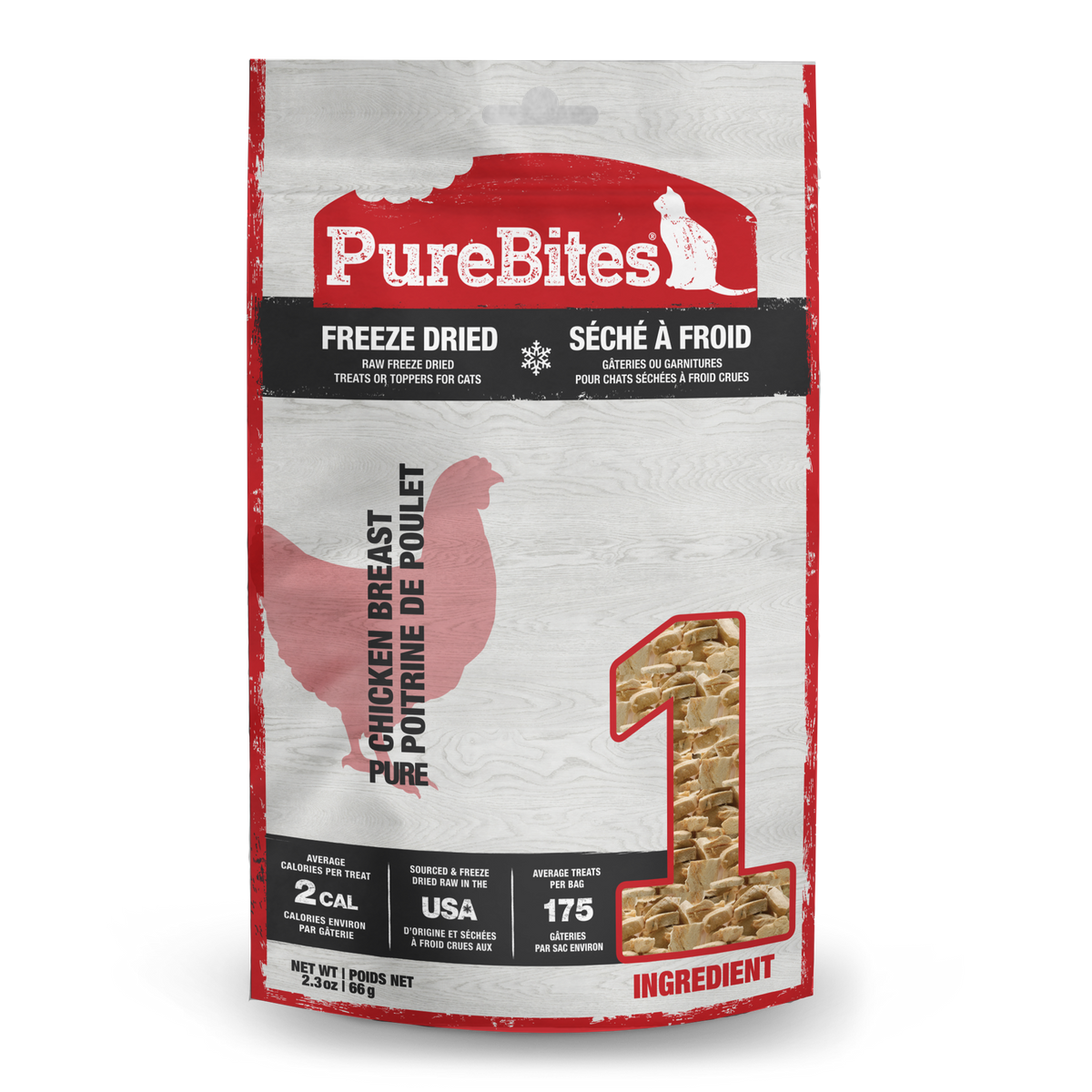 PureBites chat poitrine poulet