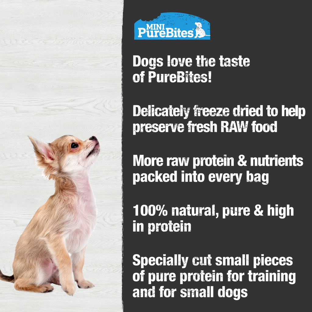 PureBites chien mini trainer agneau