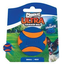 Chuckit! Balle « Ultra » avec Couic Grinçante pour chien