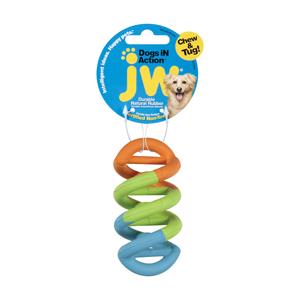 JW Pet « DNA » Hélice Double en Caoutchouc Naturel pour Chiens