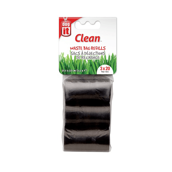 Sacs à déjections Dogit Clean pour chien