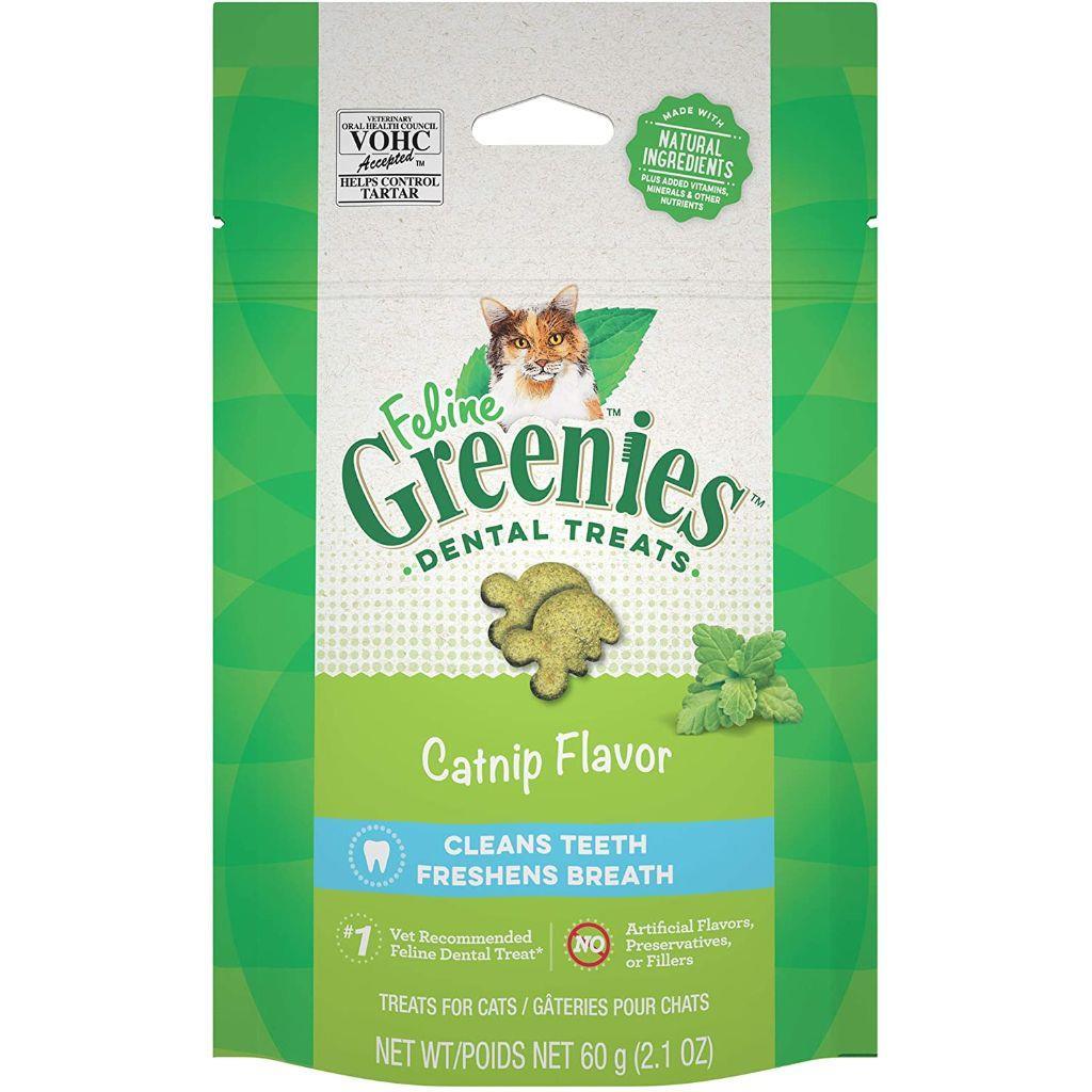 Greenies Félin Gâteries Dentaires Complètes Herbe à Chat