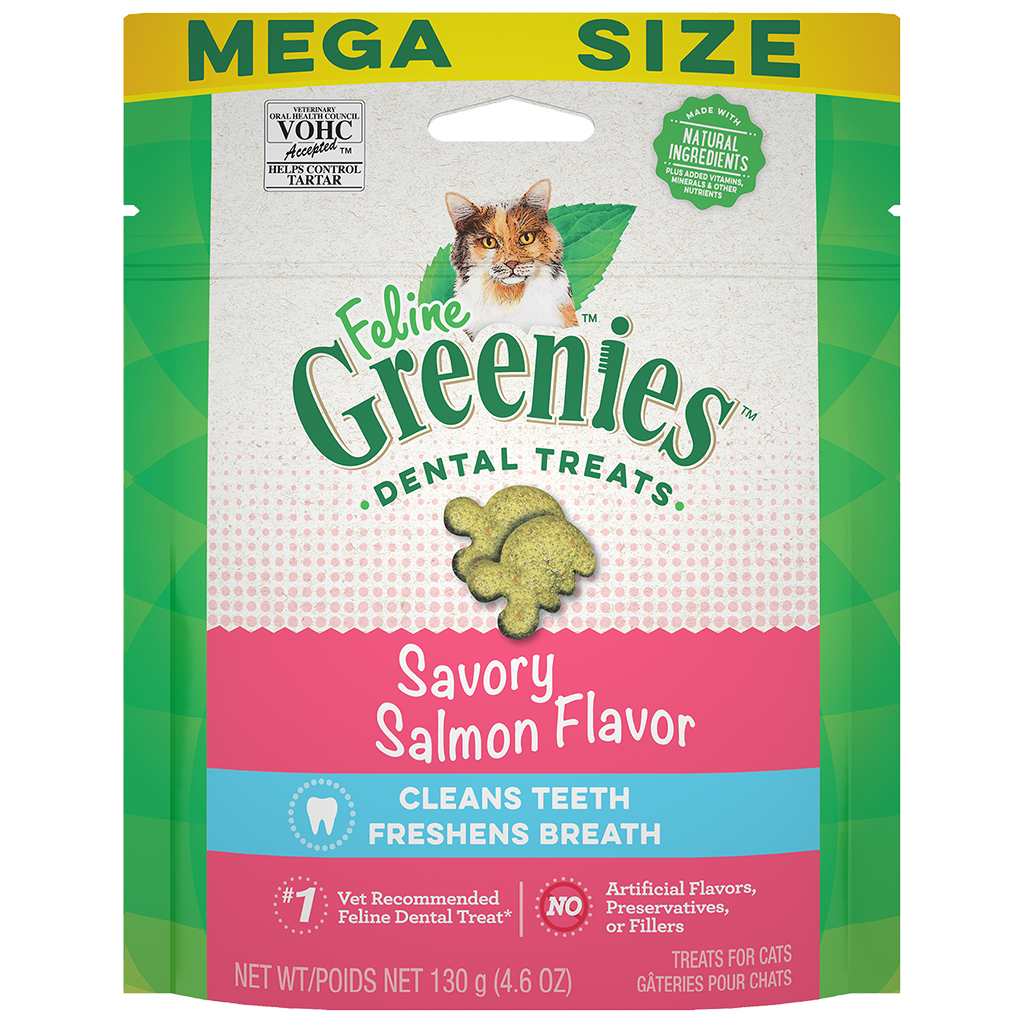 Greenies Félin Gâteries Dentaires Complètes Saumon
