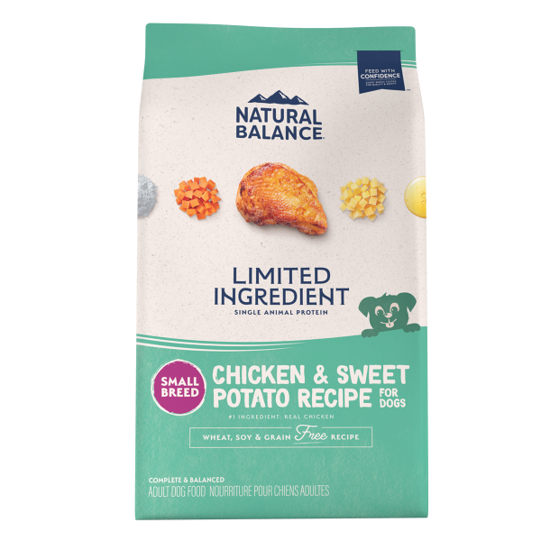 Natural Balance LID Chien Adulte Poulet Sans Céréales Petites Bouchées