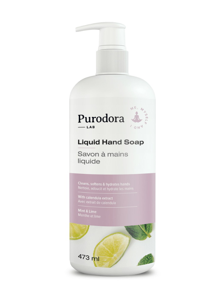 Purodora Lab Savon À Main Liquide - Menthe Et Lime