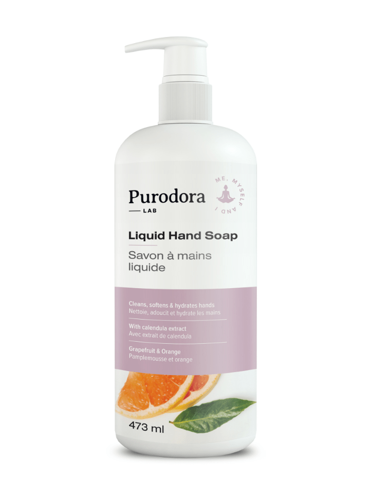 Purodora Lab Savon À Main Liquide - Pamplemousse Et Orange
