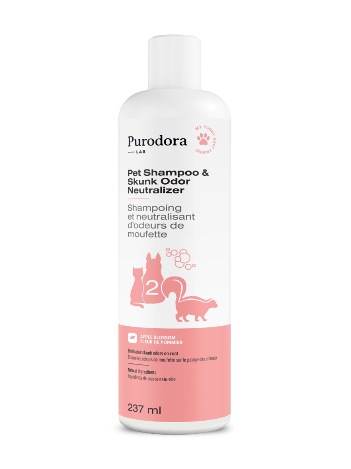 Purodora Lab, Shampoing Neutralisant D'odeurs De Moufette
