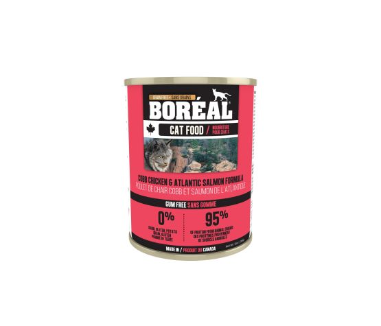 Boréal Conserve Pour Chat, Poulet Cobb & Saumon De L'atlantique
