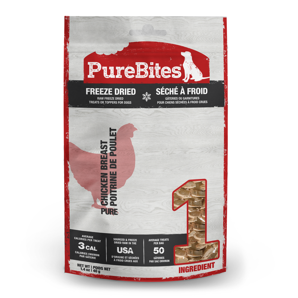PureBites chien poulet