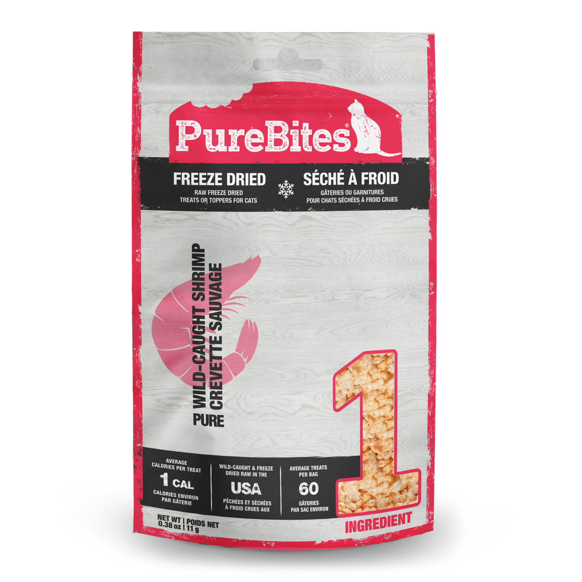 PureBites chat crevettes
