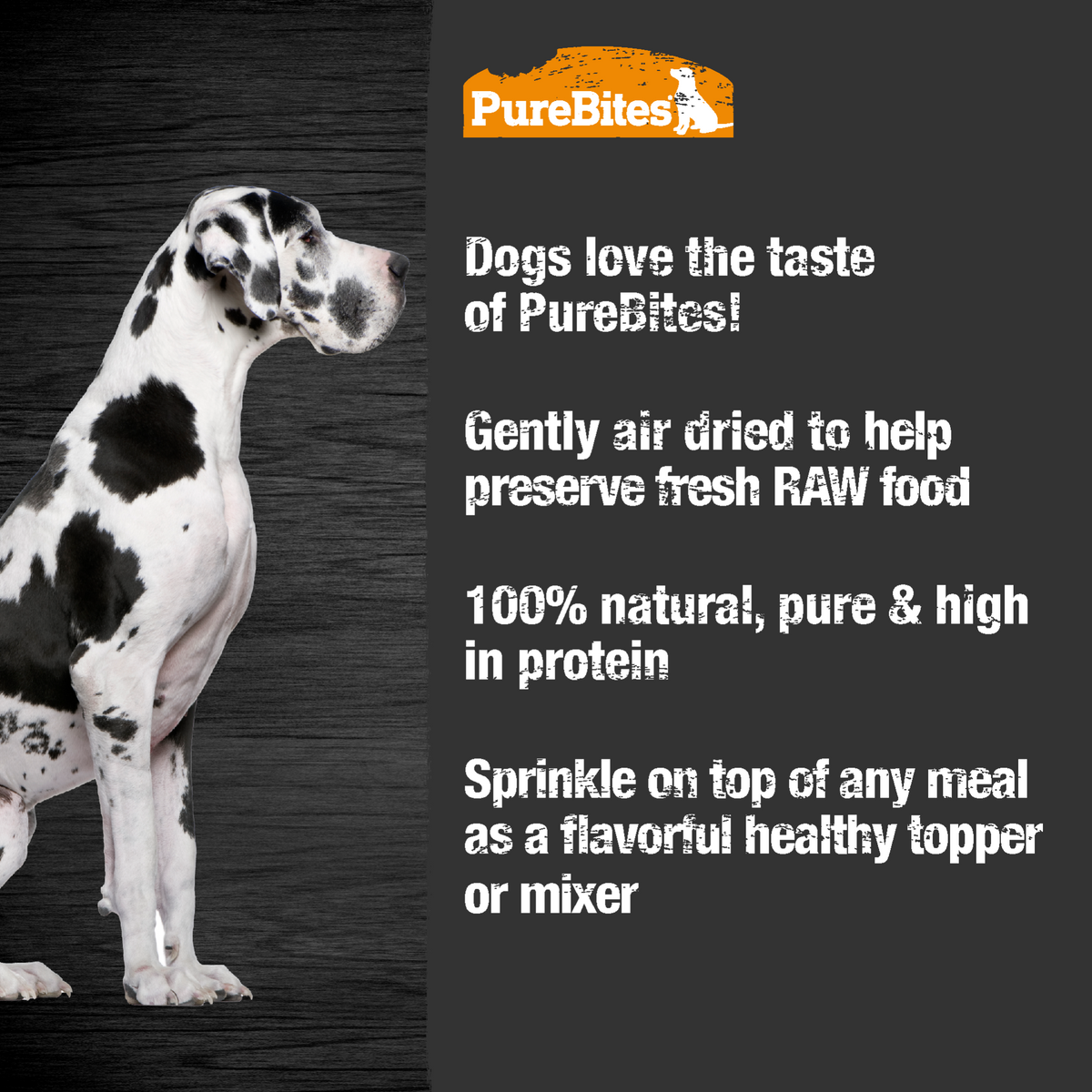 PureBites chien garniture canard