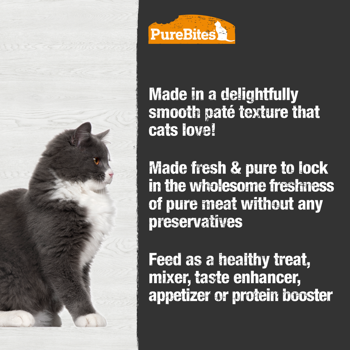 PureBites chat pâté canard