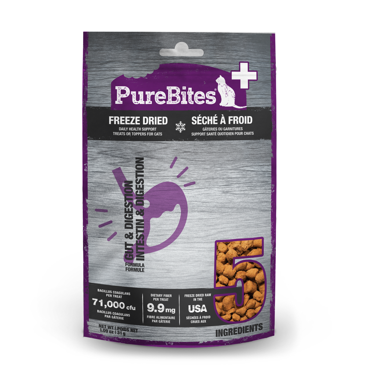 PureBites+ chat intestin & digestion
