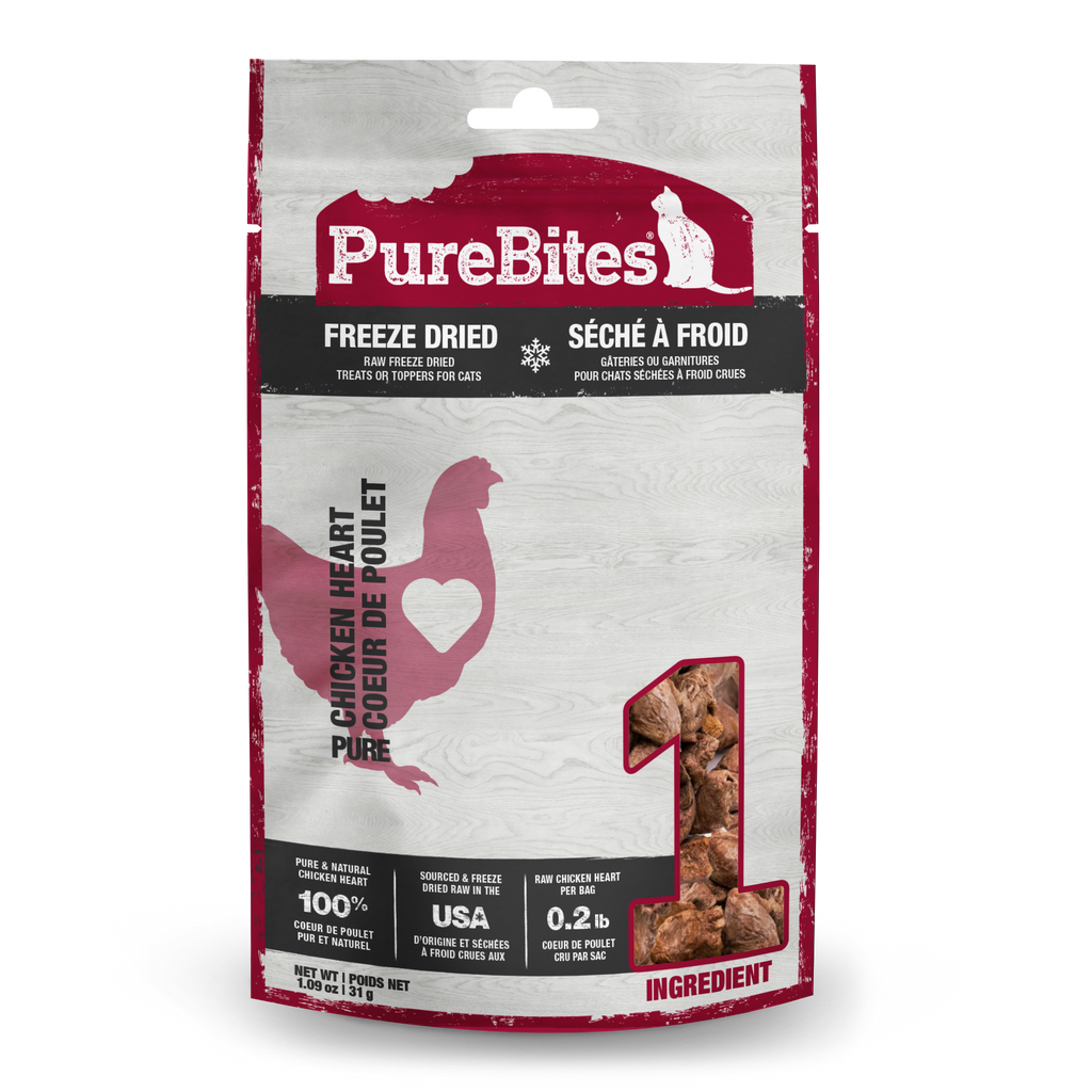 PureBites chat coeur poulet